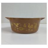 Vintage Pyrex Early American Casserole Dish