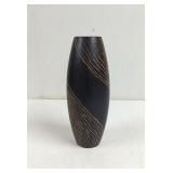 Wood Etched Vase