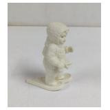 Vintage Dept 56 Snow Babies ' Special Delivery'