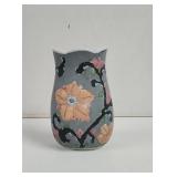 Floral Ceramic textured vase