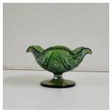 Vintage Imperial Glass Carnival glass footed bowl