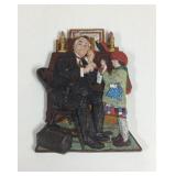 Vintage Norman Rockwell Doctor and the Doll 'The