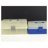 Craft Box organizer cases with hinged