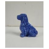 Vintage Dog pottery planter