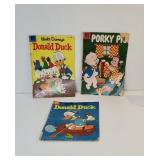 1950's Dell Comics Donald Duck and Porky Pig