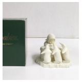 1995 Dept 56 Snow Babies ' what Shall We Do'