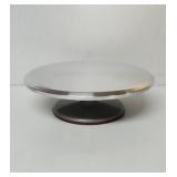 Aluminum alloy rotating cake decorating turntable