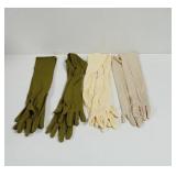 Vintage Women's long arm gloves