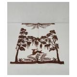 Vintage deere tea towel