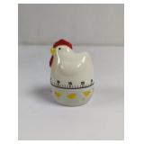 Vintage Chicken Kitchen Timer Works