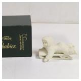 Vintage Dept 56 Snow Babies 'Hold on Tight'