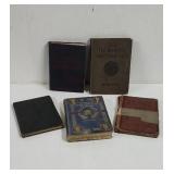 Vintage School books hardback