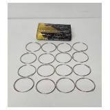 Directors select easy opening 2 3/8 leaf rings,