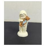 Dept. 56 Snowbabies figurine titled 'Tickle Me