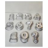 Vintage Wilton numbers , Winnie the Pooh,  Angel