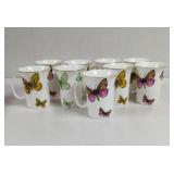 Grace's Teaware Teacups with butterflies in