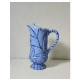 Vintage Glazed Pottery Pitcher
