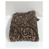 Tahari fleece Scroll Shawl One size
