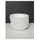 Vintage Corelle winter frost white cereal bowls