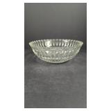 Vintage Large Pressed Glass Diamond pattern