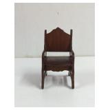 Vintage Wooden Doll house Chair