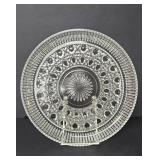 Vintage clear federal glass Windsor platter
