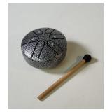 Steel tongue drum for gardeners