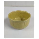 Vintage  USA Pottery  Gold Speckled Planter