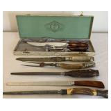 Cutlery & Carving items - A