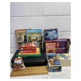 Balderdash, Scrabble dictionary, Pick Up Sticks -