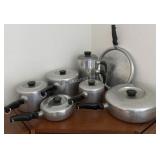 Aluminum Wear- Ever  Pot , Pan & Percolator - B