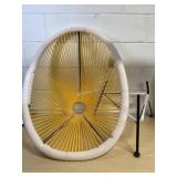 Yellow lounge chair - T