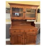 Roxton maple hutch - G