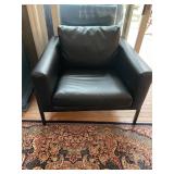 IKEA faux-leather armchair - G