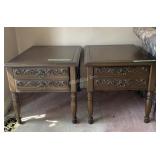 Pair of MCM Deilcraft end tables - G