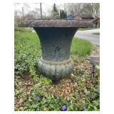 Cast iron urn (C)