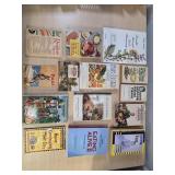 Various Vintage Cookbooks, Yoga, Organic R