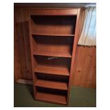 Brown Bookshelf - 6ft Tall