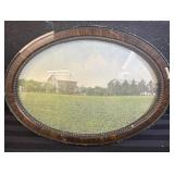 Bubble Glass Frame and Image - T