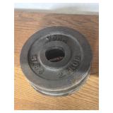 5 lb York weight plates, cast iron (4x)  Q
