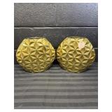 2 Vases handmade in India - C