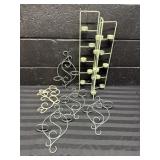 Metal Candle Holders & Iron Wall Sconces - J