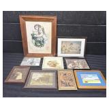 Photos & Paintings & Prints , vintage- H