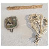 *RARE*  Vintage Brooches & Los Castillos OF