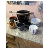 Stoneware Planters & Pots - F