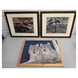 Arthur Lismer, AY Jackson prints &Wolves S