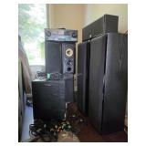 Pioneer Receiver, JBL, Mission Speakers