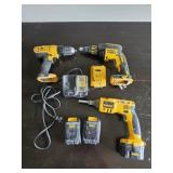 Dewalt Power Tools, Batteries, Charger. N