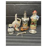 Barware, corkscrews, Bavarian Style Ceramics - M