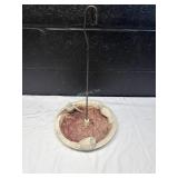 Concrete Bird Bath Hanging - C